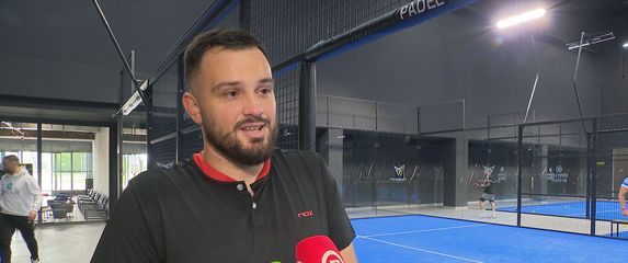 Matija Selak, aktualni prvak Hrvatske i reprezentativac u padelu