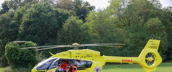 Helikopter Hitne pomoći, ilustracija