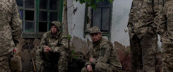 Ukrajinski vojnici u Donjopetrovskoj regiji