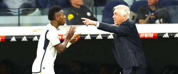 Carlo Ancelotti i Vinicius