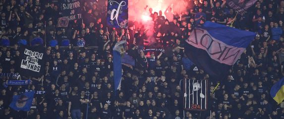Navijači na utakmici Dinamo Zagreb - Slaven Belupo