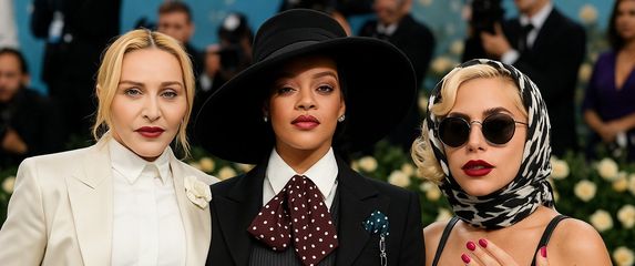 Madonna, Rihanna, Lady Gaga
