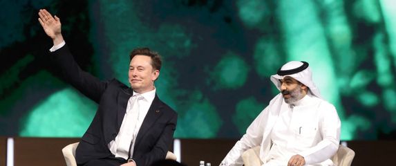 Elon Musk na forumu u Rijadu