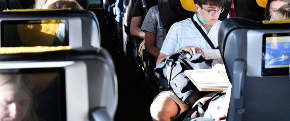 Putinici u vlaku, ilustracija