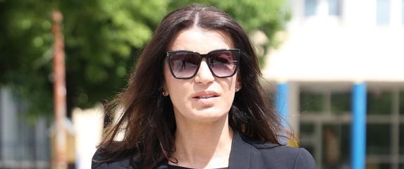 Josipa Rimac na biralištu u Kninu - 5