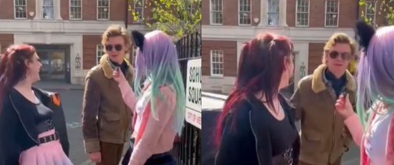 TikTokerice koje nesvijesno intervjuiraju glumca Thomass Brodiejs-Sangsters