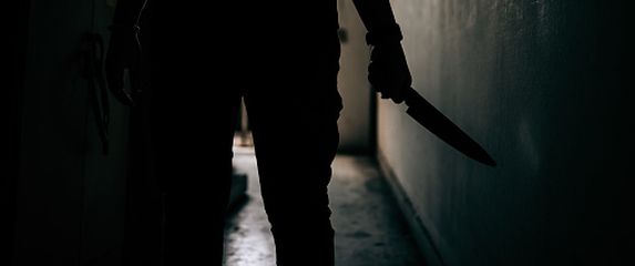 Napad nožem, ilustracija