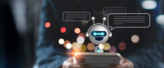 Chatbot, ilustracija