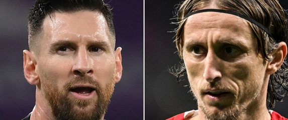 Lionel Messi i Luka Modrić