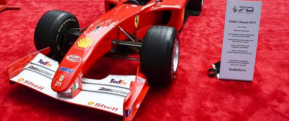 Schumacherov Ferrari iz Monte Carla
