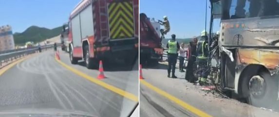 Teška prometna nesreća na autocesti