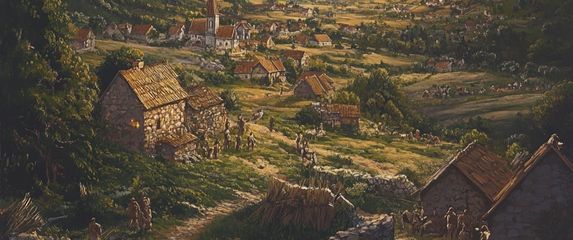 Hrašćinski meteorit/Ilustracija
