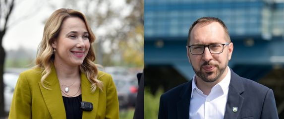 Marija Selak Raspudić i Tomislav Tomašević