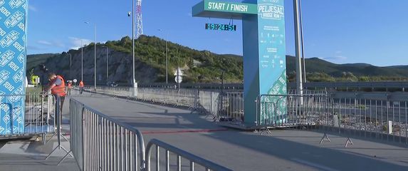 Utrka Pelješkim mostom