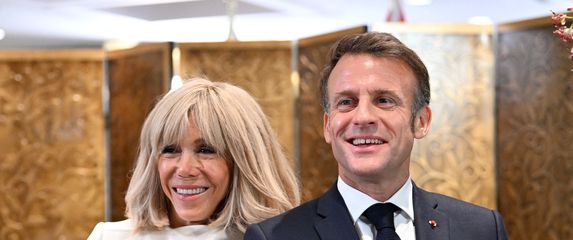 Brigitte i Emmanuel Macron u Singapuru