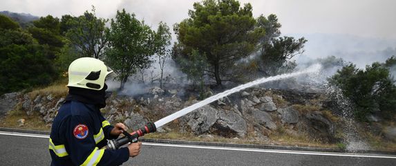 Šibenski vatrogasci, ilustracija