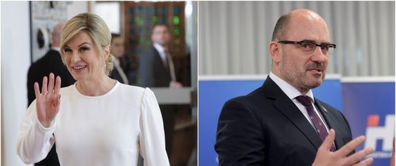 Kolinda Grabar Kitarović i Milijan Brkić