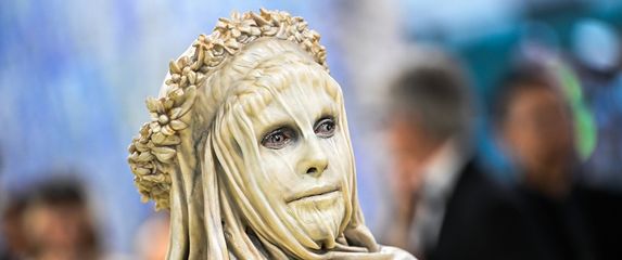 Heidi Klum na Met Gali 2026.