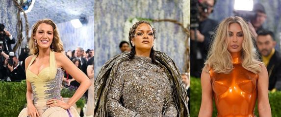 Rihanna, Kim Kardashian i Blake Lively na Met Gali 2026.
