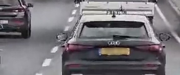Strani automobil s HDZ registracijom