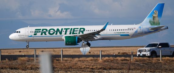 Zrakoplov Frontier Airlinesa