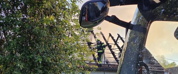 Gašenje požara obiteljske kuće u Požegi - 3