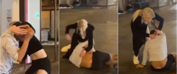 Djevojka pretukla stranca u centru Zagreba