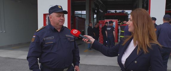 Slavko Tucaković, glavni vatrogasni zapovjednik