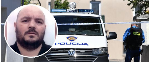 Kristijan Aleksić i policija u Drnišu