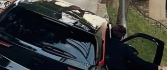 Automobilska nezgoda pri parkiranju