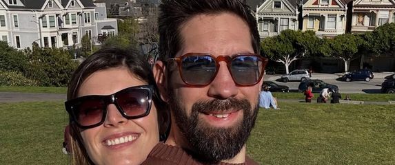 Nikola Karabatić i Géraldine Pillet