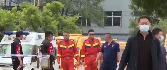 Hitne službe kod kineskog rudnika
