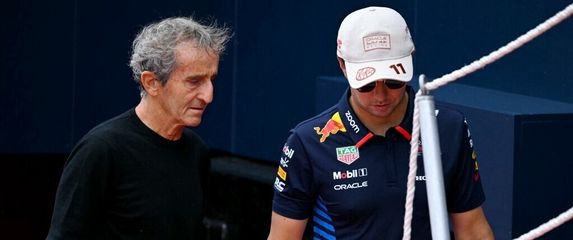 Alain Prost i Sergio Perez