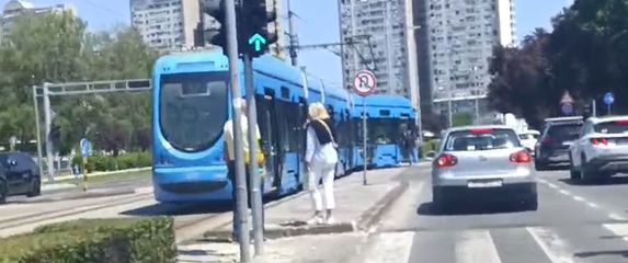 Zastoj tramvaja Horvaćanska