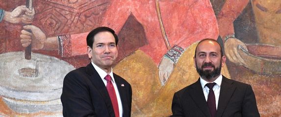Marco Rubio i Ararat Mirzojan