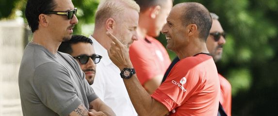 Ibrahimović i Allegri