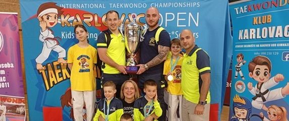 Taekwondo klub Jastreb prvi na Karlovac Open