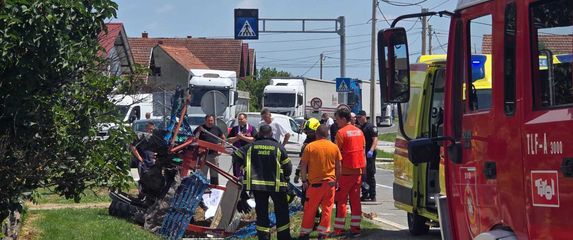 Teška prometna nesreća u Rajsavcu kod Požege