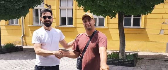 Saša (42) dobio novi bicikl