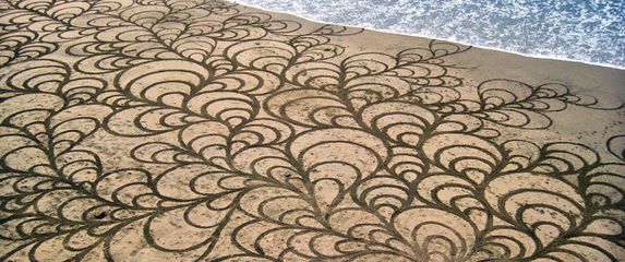 Nevjerojatan umjetnik koji svoja predivna djela kreira na plažama Kalifornije