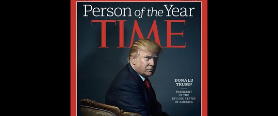 Trump je lani proglašen osobom godine (Foto: AFP)