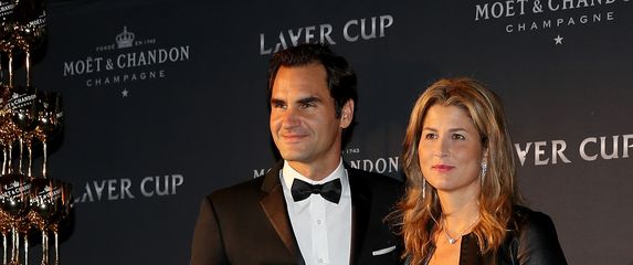 Roger i Mirka Federer (Foto: MATTHEW STOCKMAN / GETTY IMAGES NORTH AMERICA / AFP)