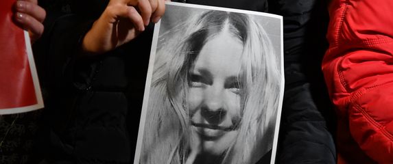 Prosvjed u Kijevu nakon smrti ukrajinske aktivistice Katerine Gandzyuk (Foto: AFP)