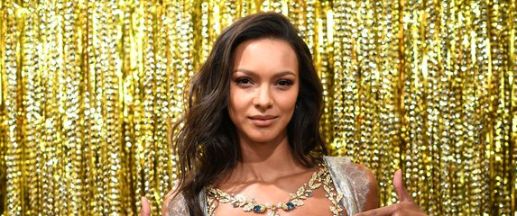 Lais Ribeiro Fantasy Bra (Foto: AFP)