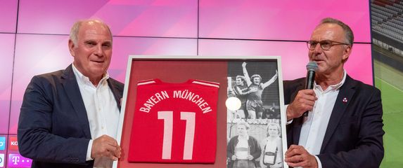 Uli Hoeness i Karl-Heinz Rummenigge (Foto: AFP)