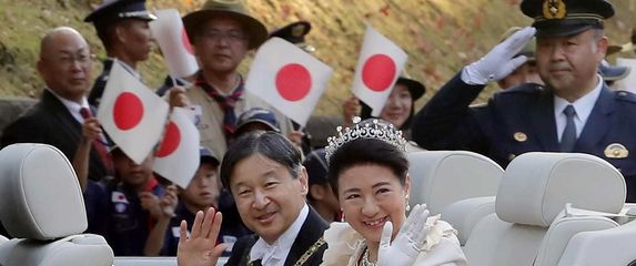 Carska povorka u Tokiju (Foto: AFP) - 4