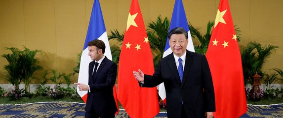 Emmanuel Macron, Xi Jingping