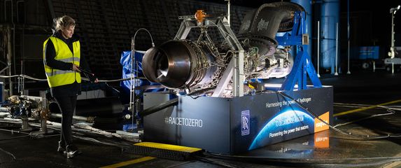 Rolls-Royce zrakoplovni motor na vodik