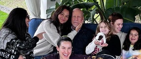 Bruce Willis s obitelji - 2