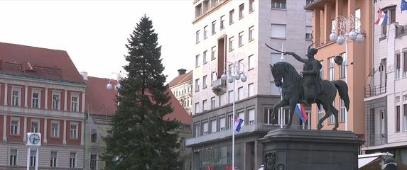Božićno drvce u Zagrebu